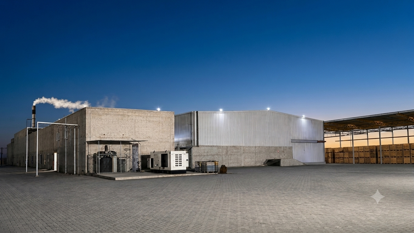 SIMTA Foods fruit-processing facility